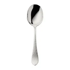 Robbe & Berking Servierlöffel klein Martelé 925 Sterlingsilber