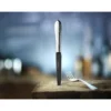 Robbe & Berking Steakmesser 23 cm Martelé Frozen Black 150 g versilbert