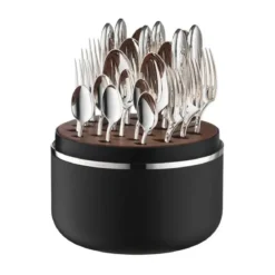 Robbe & Berking The Box - Martelé 150 g versilbert inkl. 24-tlg Besteckset