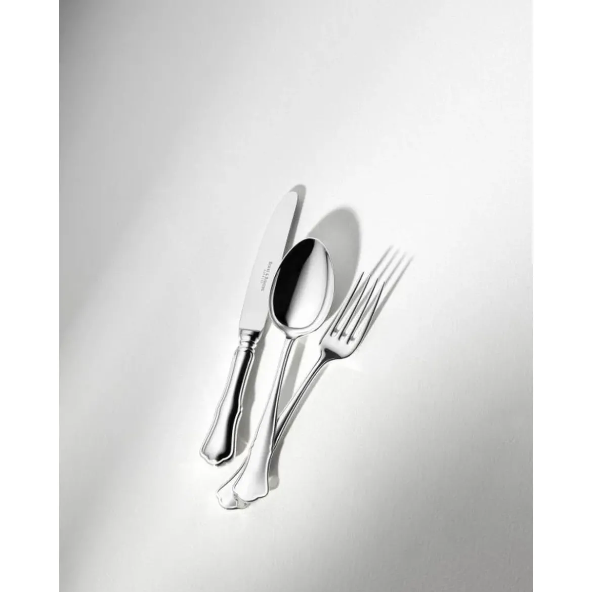 Robbe & Berking 30 tlg. Garnitur Alt Chippendale 150 g versilbert