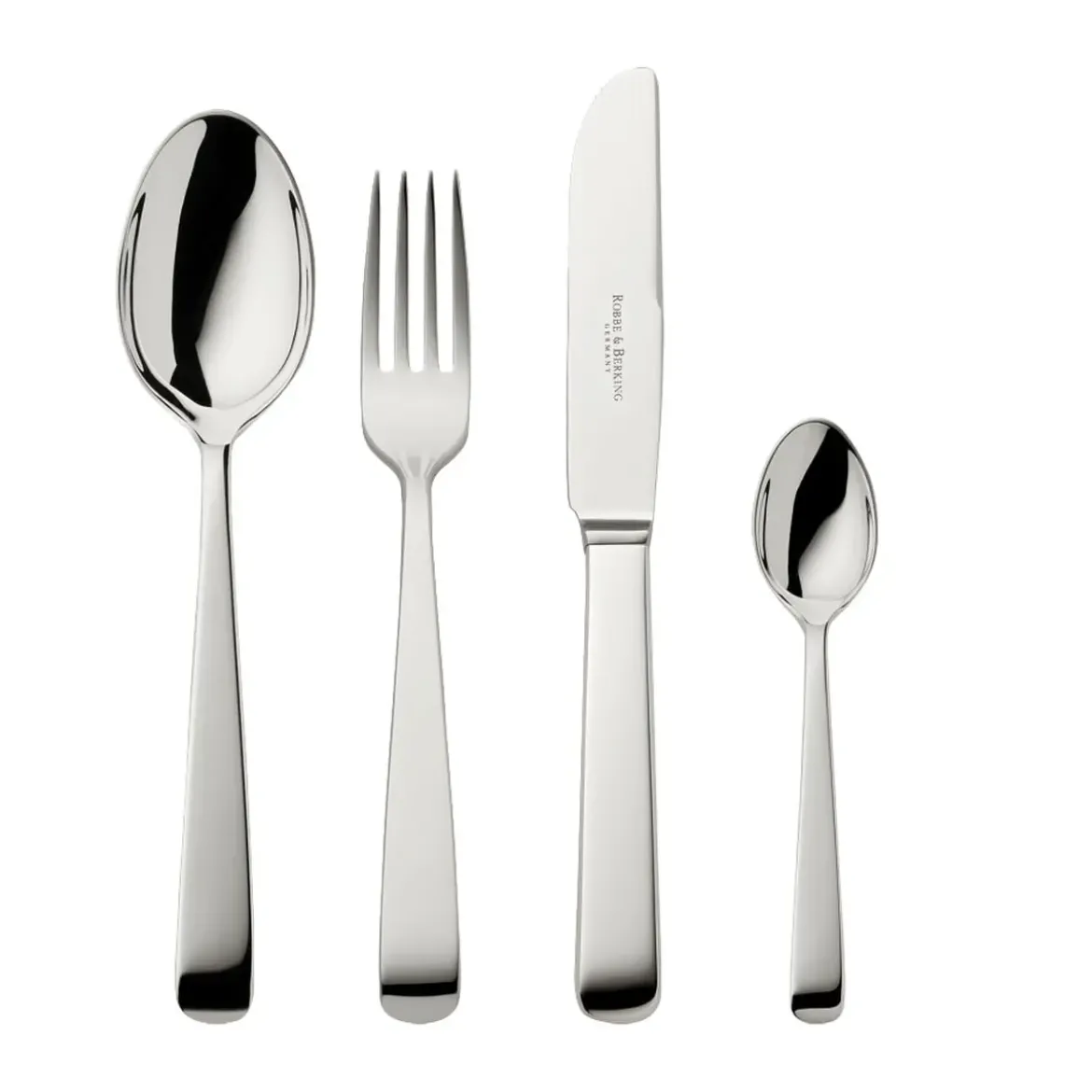 Robbe & Berking 4 tlg. Garnitur Alta 925 Sterlingsilber