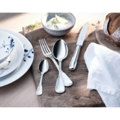 Robbe & Berking 4 tlg. Garnitur Alt Faden 925 Sterlingsilber