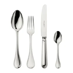 Robbe & Berking 24 tlg. Garnitur Classic Faden 150 g versilbert