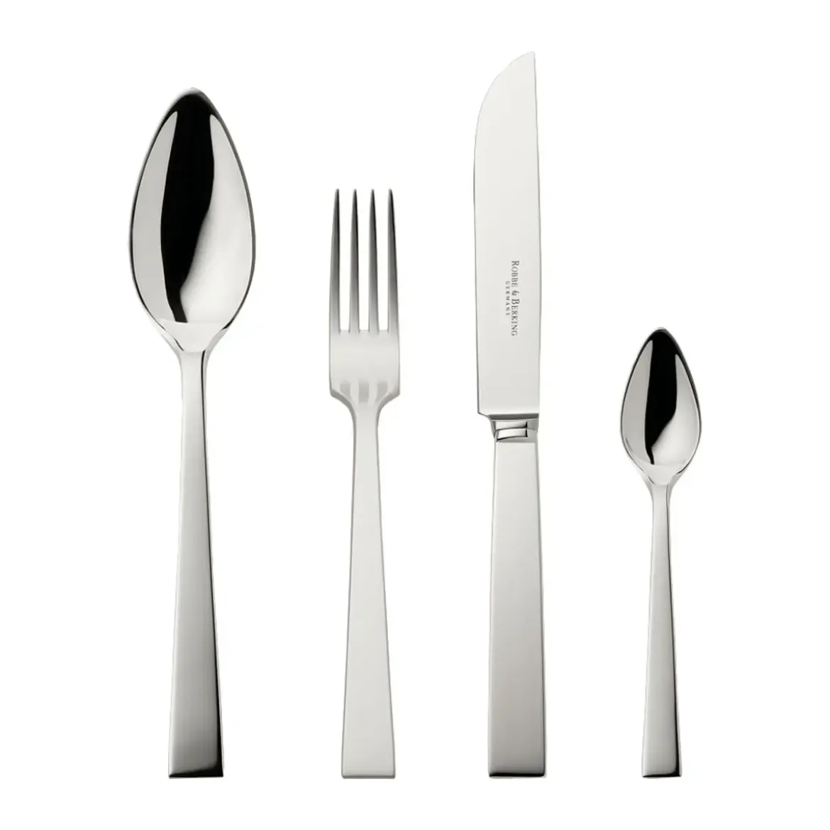Robbe & Berking 24 tlg. Garnitur Riva 150 g versilbert