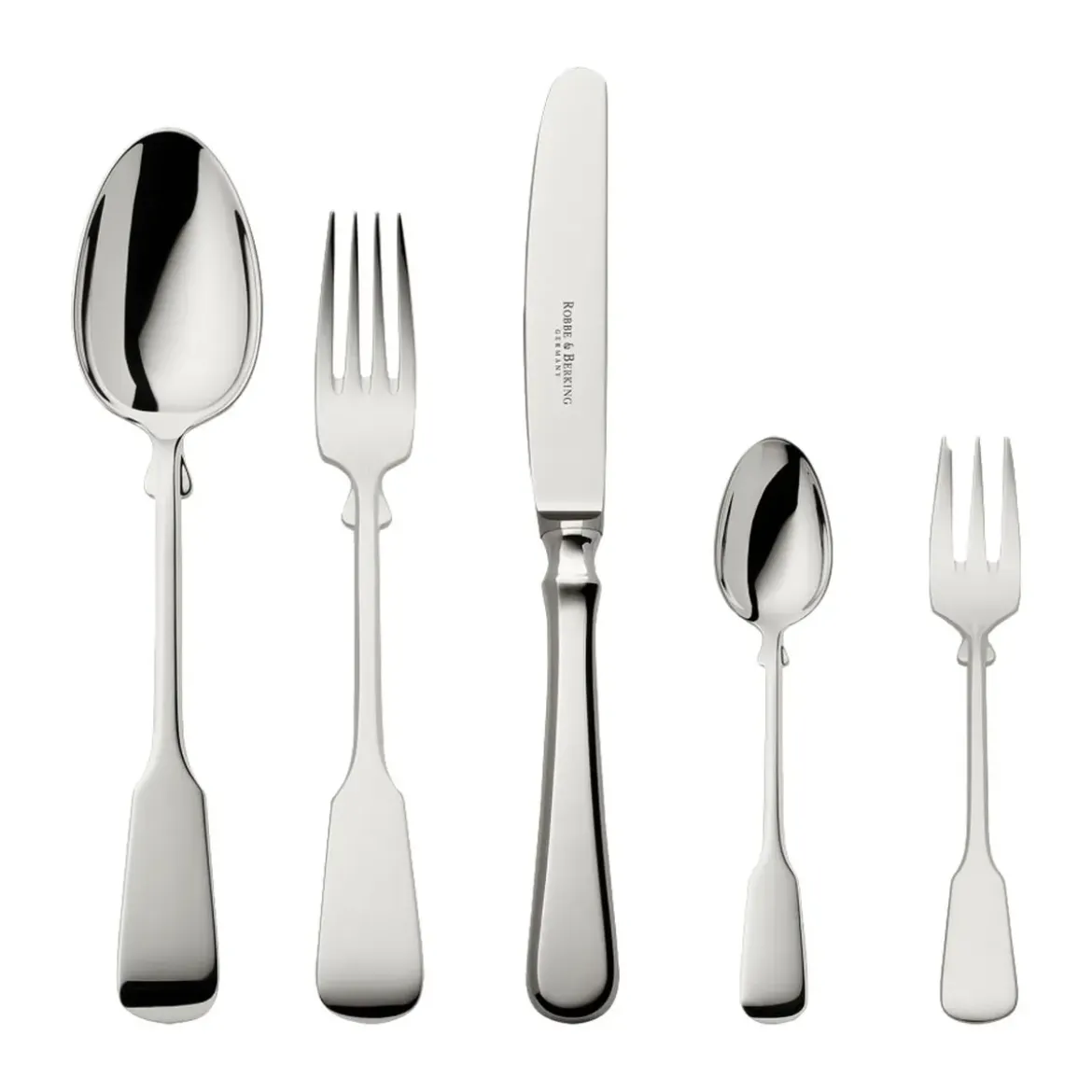 Robbe & Berking 30 tlg. Garnitur Spaten 925 Sterlingsilber