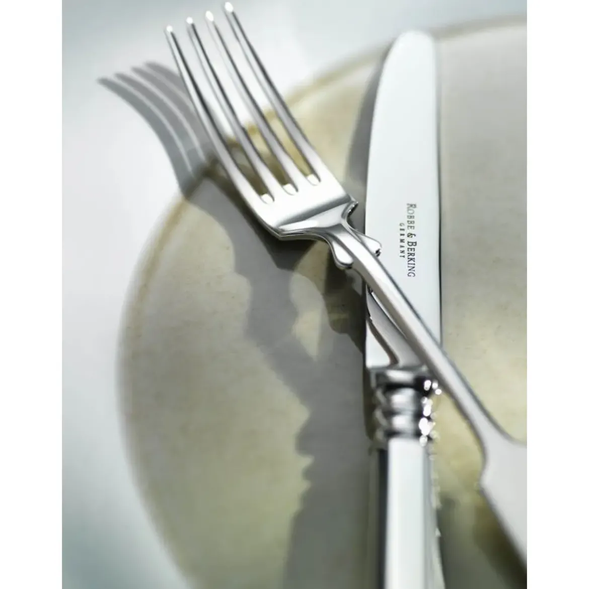 Robbe & Berking 4 tlg. Kinderbesteck Alt Spaten 925 Sterlingsilber