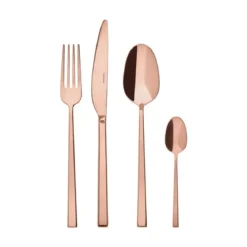 Sambonet Besteck-Set 24-tlg. Rock Mirror PVD Copper