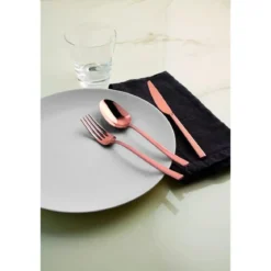 Sambonet Besteck-Set 24-tlg. Rock Mirror PVD Copper