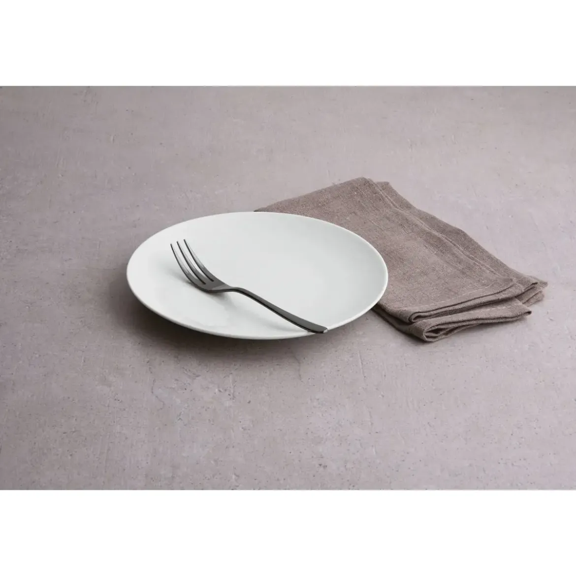 Sambonet Kuchengabel 6 St. Taste Edelstahl/PVD schwarz