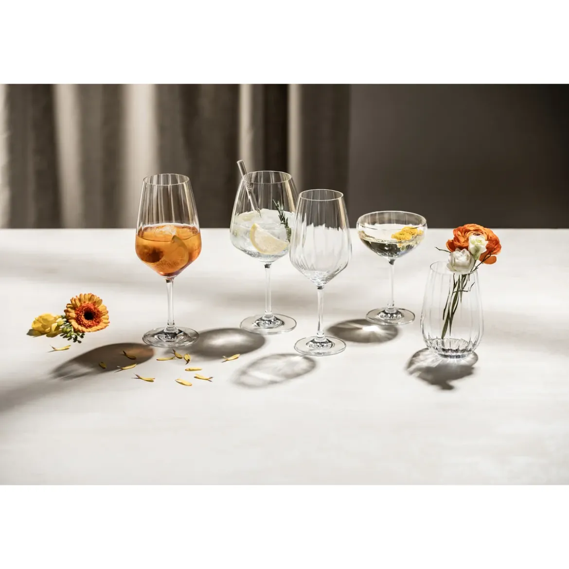 Schott Zwiesel Blossom Allroundglas 4er-Set mit Moussierpunkt