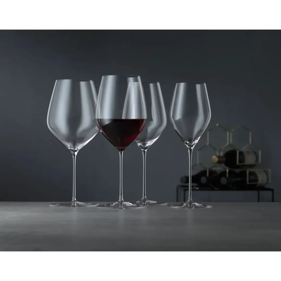 Spiegelau Champagnerglas 2er-Set Hi-Lite mit Moussierpunkt klar