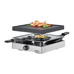 Spring Raclette für 4 22x22x14 cm Classic edelstahl