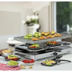 Spring Raclette für 8 48x27x15 cm Classic edelstahl