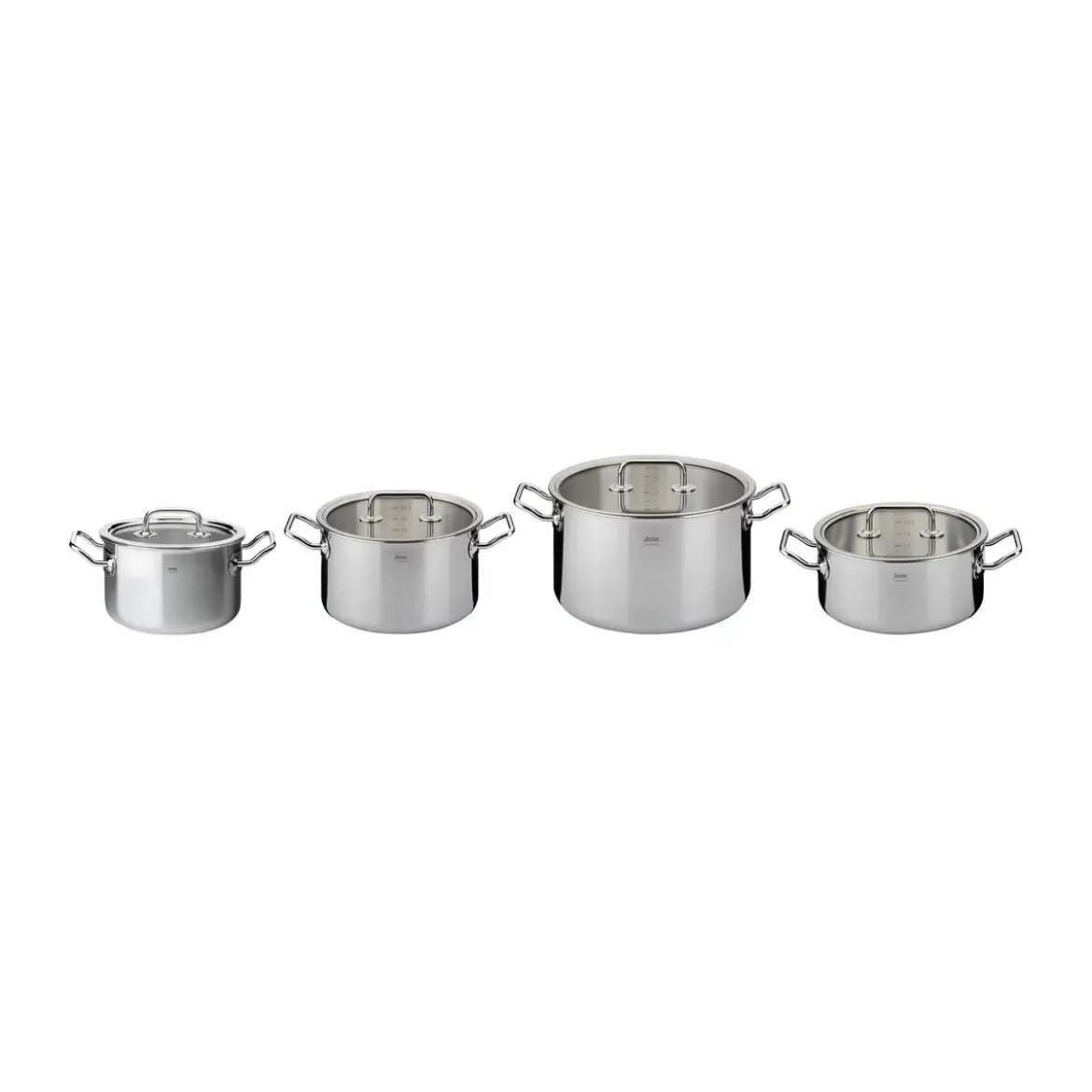 Spring Topf-Set 4-tlg. Brigade Basic silber