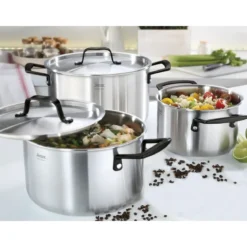 Spring Topf-Set 5-tlg. Gourmet schwarz