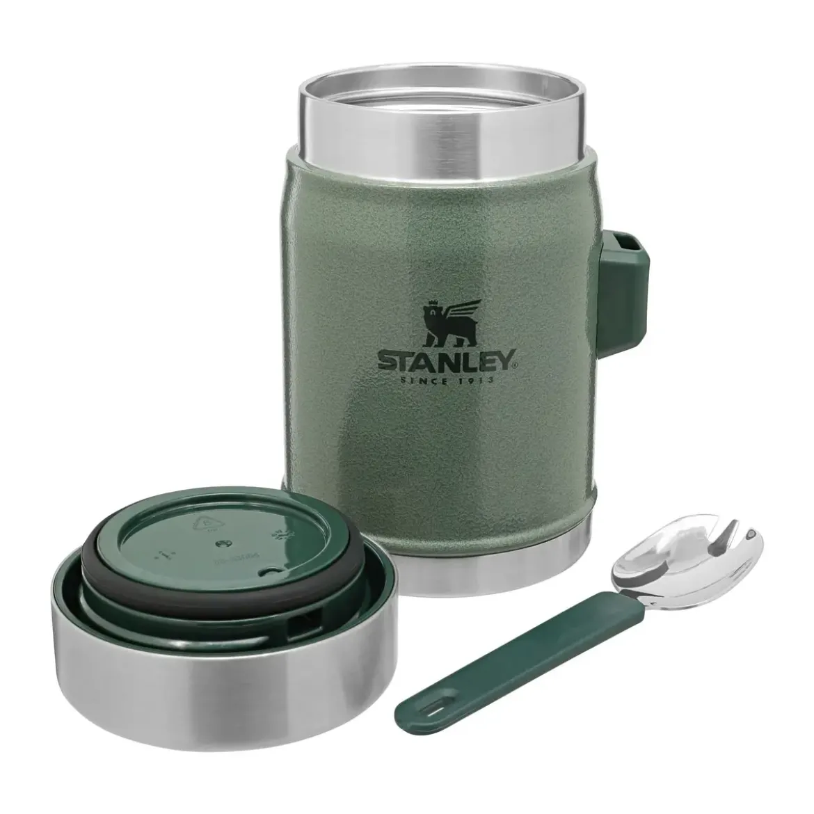 Stanley Food Jar 3-tlg. Classic Legendary Hammertone Green