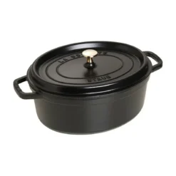 Staub Cocotte 31 cm schwarz