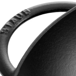 Staub Wok mit Glasdeckel 37 cm schwarz