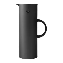 Stelton EM77 Isolierkanne 1,0 l Soft Black