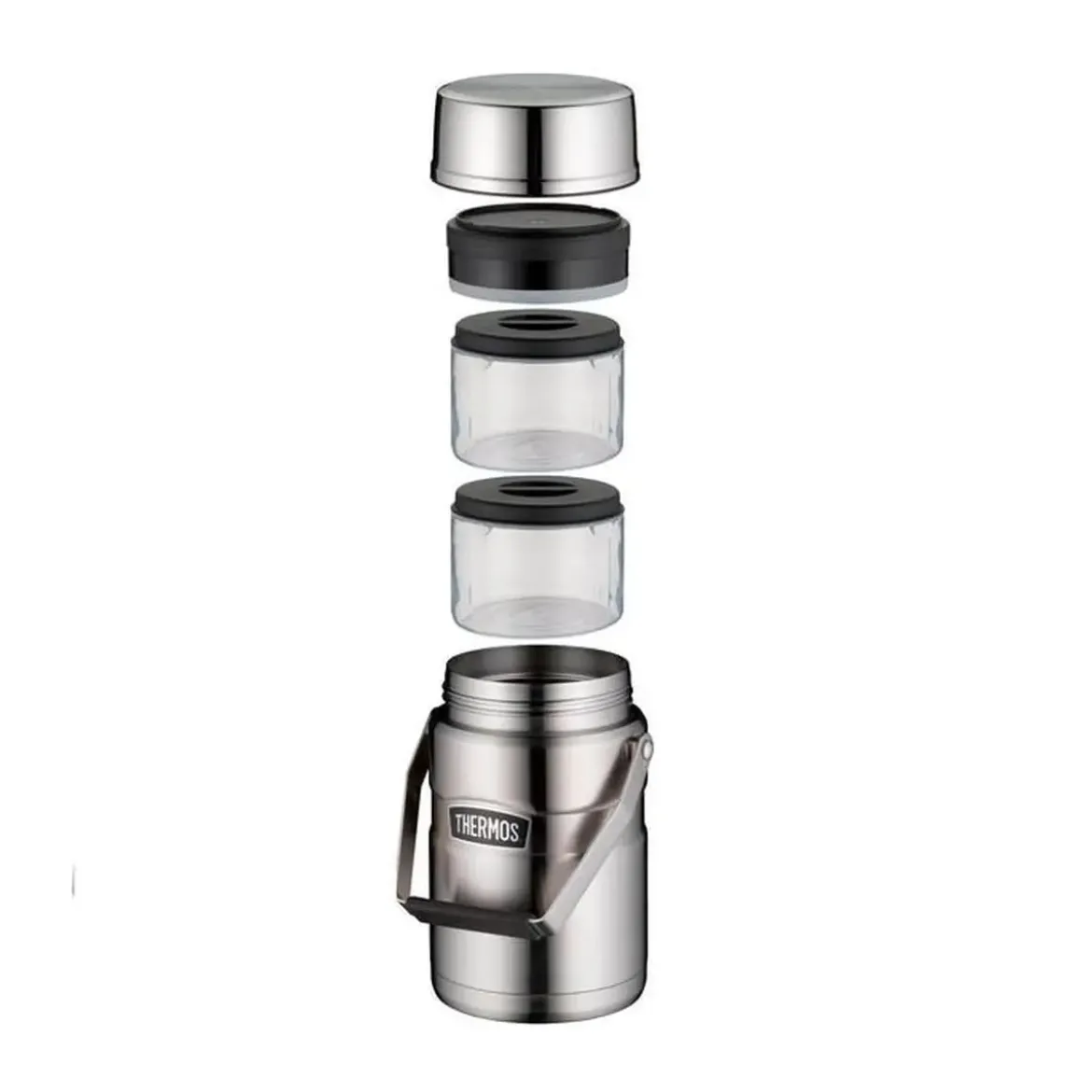 Thermos Isolier-Speisegefäß 1,2 l Stainless King Food Jar silber