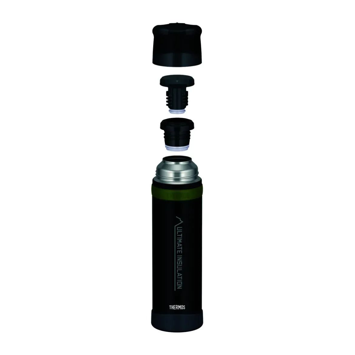 Thermos Thermosflasche 0,9 l Mountain Beverage Bottle schwarz