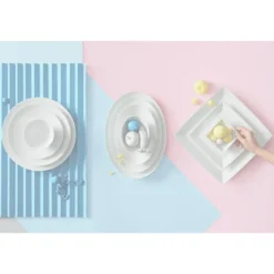 Thomas Platte 40 cm Loft Weiss