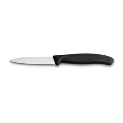 Victorinox Gemüsemesser 8 cm Wellenschliff Swiss Classic schwarz