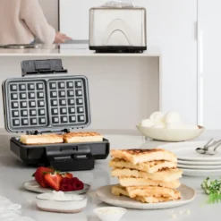 wilfa Gaufres-Waffeleisen 1000 W schwarz