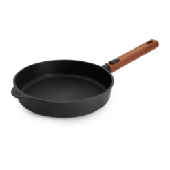 Woll Guss-Flachpfanne 24 cm Eco Logic QXR schwarz