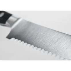 Wüsthof Classic Ikon Brotmesser 23 cm schwarz