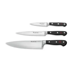 Wüsthof Messer-Set 3-tlg. Classic schwarz