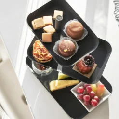 Yamazaki Etagere 3-stufig Tower schwarz