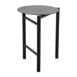 Zone Denmark Schemel 45 cm Disc schwarz