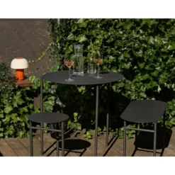 Zone Denmark Schemel 45 cm Disc schwarz