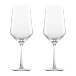 Zwiesel Glas Bordeaux Rotweinglas 2er-Set Pure