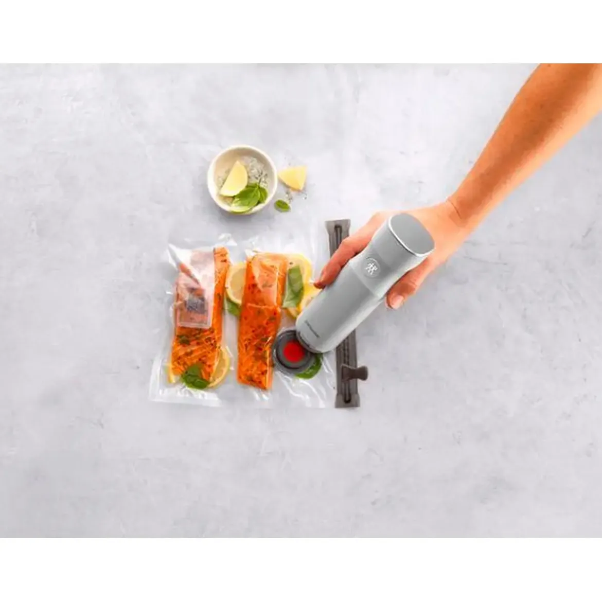 Zwilling Vakuum-Pumpe 19 cm Fresh & Save weiß