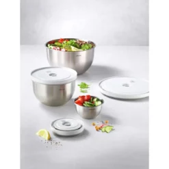 Zwilling Vakuumschüssel-Set 6-tlg. Fresh & Save silber-weiß
