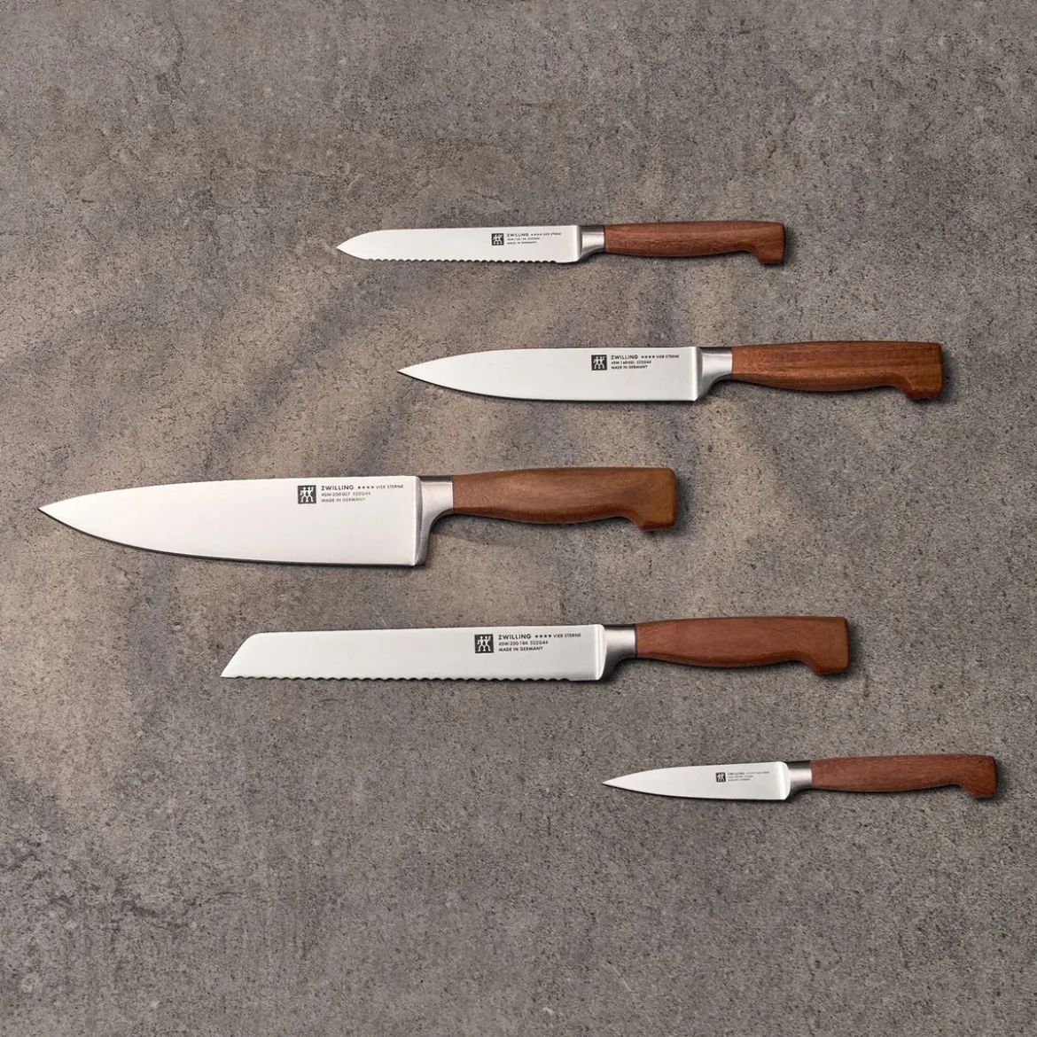 Zwilling Vier Sterne Brotmesser 20 cm natur