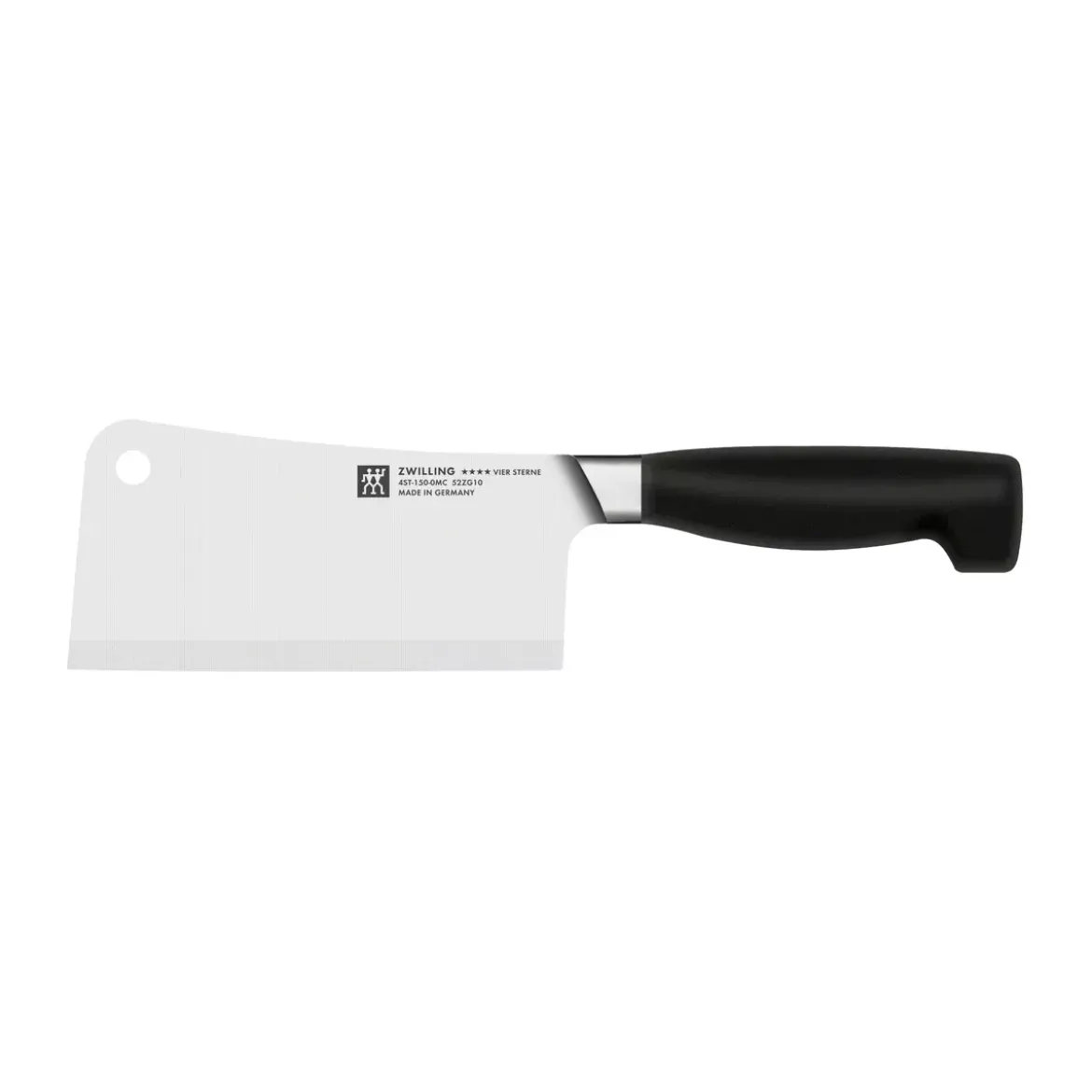 Zwilling Vier Sterne Hackmesser 15 cm schwarz