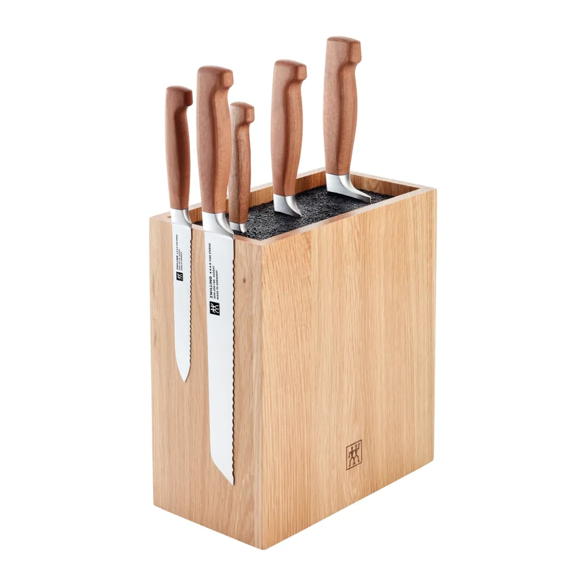 Zwilling Vier Sterne Messerblock-Set 6-tlg. natur