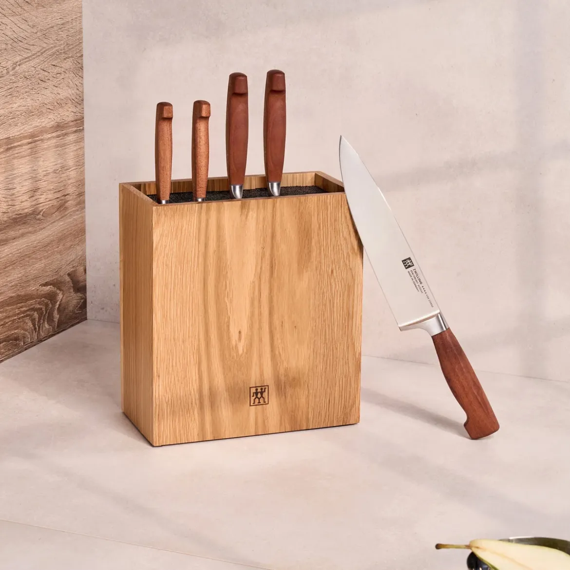 Zwilling Vier Sterne Messerblock-Set 6-tlg. natur