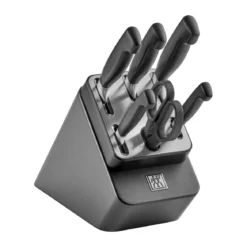 Zwilling Vier Sterne Messerblock selbstschärfend 7-tlg. anthrazit