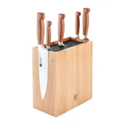 Zwilling Vier Sterne Messerblock-Set 6-tlg. natur